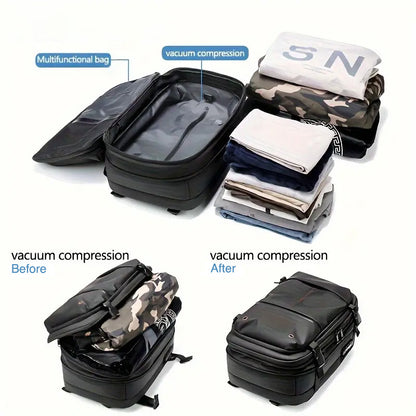 All In One Vacuum Sealed Travel Backpack