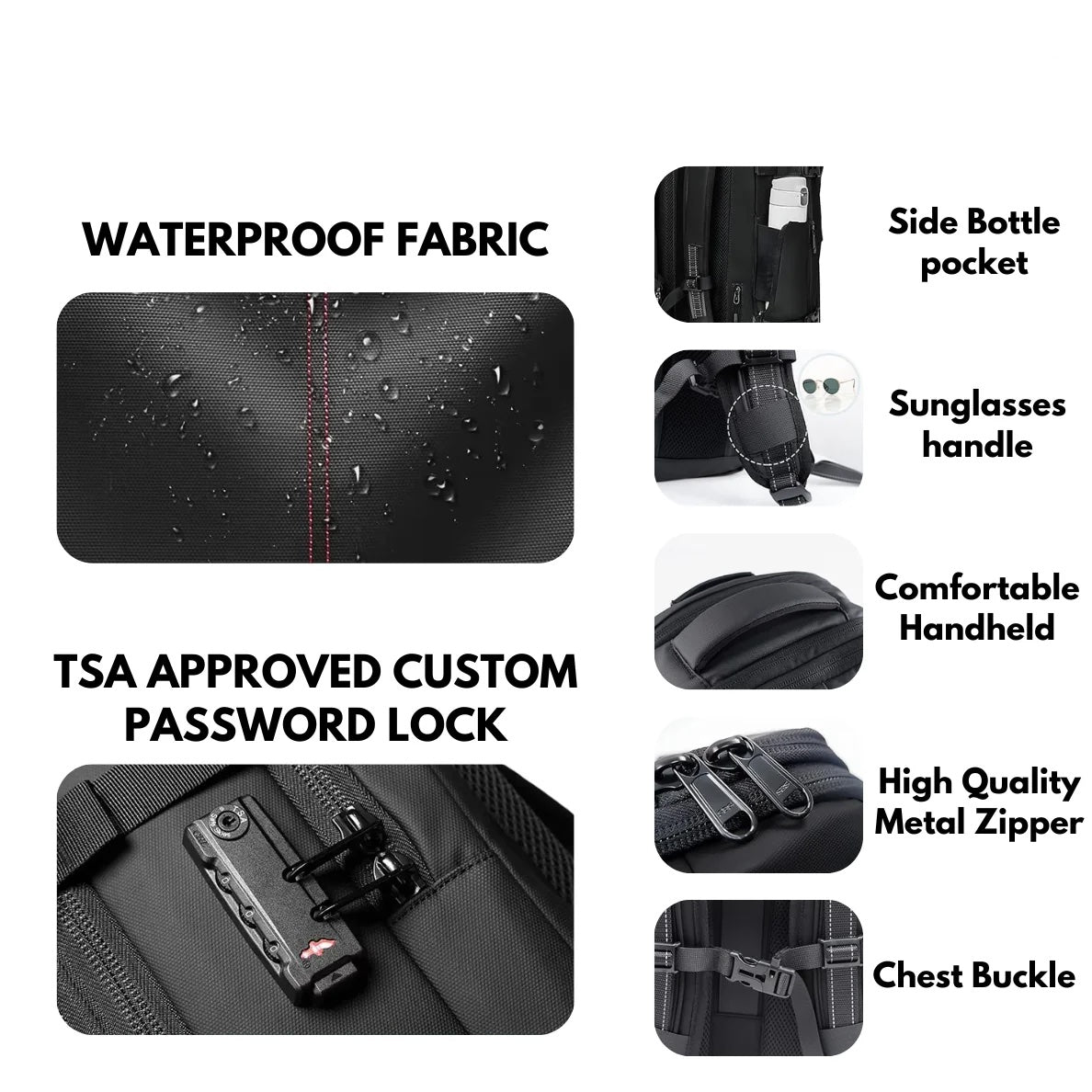 All In One Vacuum Sealed Travel Backpack